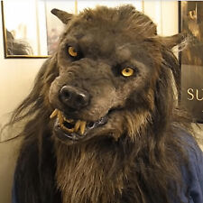 Wolf Mask Faux Werewolf Mask Wolfman Masks Latex Costume Prop Halloween Novelty picture