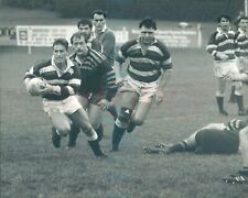 1990s Rugby Scarborough RUFC V Leodinians 20/10/90 Press photo 10x8