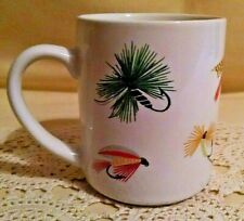 FISHING MUG FLY LURE JIG CUP BOSTON WAREHOUSE 1988 MAJILLY DESIGNS TAIWAN BAIT* picture