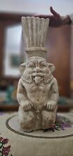 Handmade Carved Sculpture for Egyptian God Bes made from Lime Stone picture