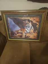 Home Interiors Tiger Framed Picture 27
