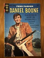 Fess Parker Daniel Boone Gold Key Comic Book Feb 1968 Golden Age Vintage picture