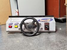 Namco SPEED UP Complete CONTROL PANEL with original Steering Wheel and Gearshift picture