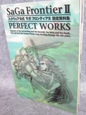 SAGA FRONTIER II 2 Perfect Works Art Fan Book 1999 Sony PlayStation 1 Japan DC43 picture