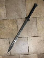 Handmade Carbon Steel 30 inches Hunting Gladious Sword with Leather Sheath picture