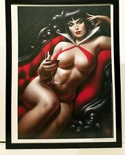 Vampirella 12x16 FRAMED Art Print by Warren Louw (from #1) NEW comic poster picture