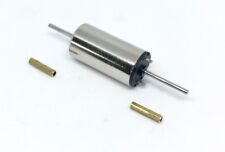 Two shaft Coreless motor 12V mini 8mm x 16mm + 2x 1.5mm adapters  picture
