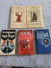 Lot Of 5 Magic, Witch Craft, Occult Books picture