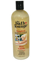 THE BATH LOUNGE VINTAGE TROPICAL BATH WASH COCKTAIL PINA COLADA  3 IN 1 NOS picture