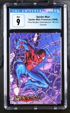 1996 Skybox Spider-Man Premium #5, CGC Graded 9 picture