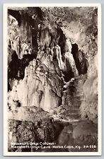 Postcard RPPC Kentucky Horse Cave Mammoth Onyx Column picture