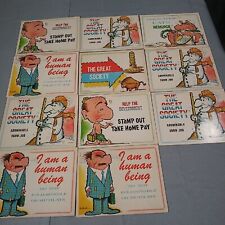 Vic Cantone Plaques Signs Lot of 11 Political Sarcasm Office Art NAP  Cardstock picture
