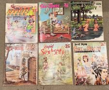 Lot of 6 - 1971-78 Sex to Sexty Adult Humor Cartoon Magazines 20,25,28,37,41,106 picture
