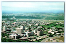 c1950's The University of Calgary Building Aerial View Alberta Canada Postcard picture