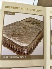 Gold quilted, ￼ hand made Bris Pillow - Brit Milah Pillow picture