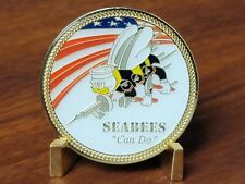 US Naval Construction Forces Seabees Challenge Coin picture