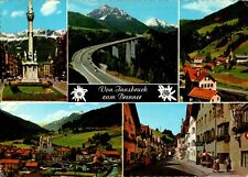 Innsbruck, Austria multiview chrome Postcard picture