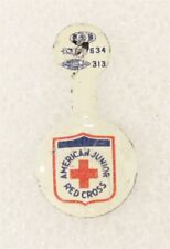 Red Cross: Junior Red Cross WWII era, 17mm (fold tab button) picture