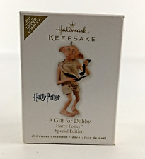 Hallmark Keepsake Christmas Tree Ornament Harry Potter A Gift For Dobby 2010 New picture