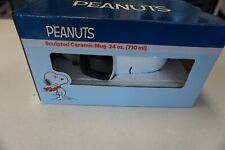 Peanuts 24 oz Snoopy Sculpted Ceramic Mug Open Box picture