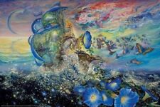 JOSEPHINE WALL ~ ANDROMEDA'S QUEST 24x36 FANTASY ART POSTER Fairy Fairies Faery picture