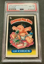 1985 GARBAGE PAIL KIDS Series 1 #3a UP CHUCK PSA 8 GPK CARD OS1 HOT CARD WOW picture