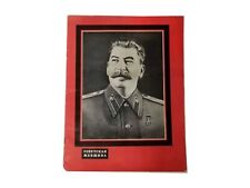 Vintage Magazine Stalin Death USSR Original Soviet Union Russia Kremlin 1953 picture