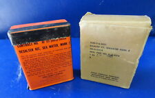 USAF/USN MARK 2 SEA WATER DE-SALTER KIT 1962- IN ORIGINAL BOX picture