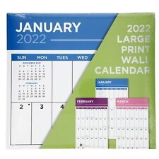 2023 Large Print Wall Calendar 12x12 Easy to Write On 16 Month Sep 2022-Dec 2023 picture