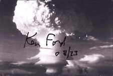 Kenneth W Ford Signed 4x6 Photo Physicist Developed H-Bomb Hydrogen Michigan Ken picture