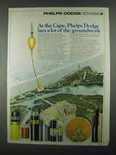 1967 Phelps Dodge Ad - At The Cape, Lays Groundwork picture