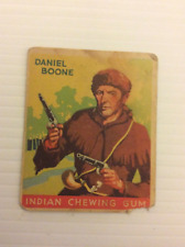 1931 goudey indian gum Daniel Boone card #50 poor picture
