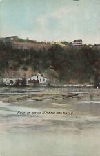 Rock on Which Kagi was Killed, Harpers Ferry, West Virginia WV - c1910 VTG PC picture