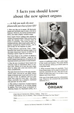 1959 Print Ad Conn Organ 5 facts you should know about the new spinet organs picture