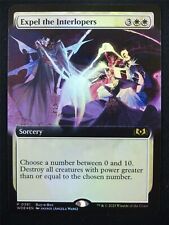 MTG - Wilds of Eldraine - Expel the Interlopers - Foil Borderless Extended Promo picture