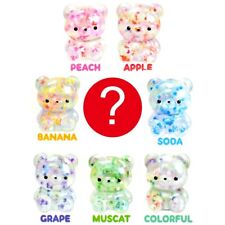 Japanese Blind Box Clear Slime Bear Squishy Figure Stress Ball 1 Random Toy  picture