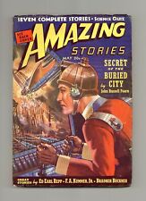 Amazing Stories Pulp May 1939 Vol. 13 #5 VG 4.0 2nd publ. Asimov story picture