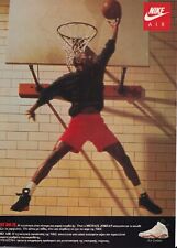 NIKE AIR Jordan Michael Jordan Original 1990 Vintage Print Ad picture