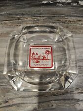 VINTAGE GLASS ASHTRAY - PAKEM THE ASHTRAY WITH A MEMORY  picture