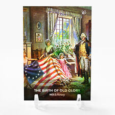 THE BIRTH OF OLD GLORY Betsy Ross Flag American Flag Card GBC #TBT1 - Wonderful picture