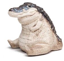 Baby Alligator Statue Ceramic Garden Decor Crocodile Figurine [FREE SHIPPING] picture