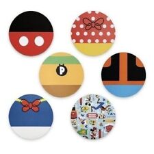 Disney Mickey & Friends Assorted Coasters-Disney Parks Home Collection New picture