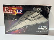 1996 Puzz-3d Star Wars Imperial Star Destroyer 823 Piece 3D Puzzle MB SEALED picture