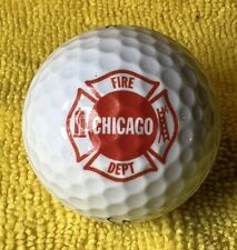 Chicago Fire Department Logo Golf Ball Titleist TruFeel picture