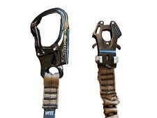 Yates Helo Personal Retention Safety Lanyard Kong Frog Clip Brown - Lightly Used picture