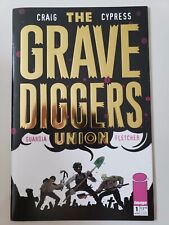 THE GRAVE DIGGERS UNION #1 (2017) IMAGE COMICS GOLD EMBOSSED RETAILER VARIANT picture