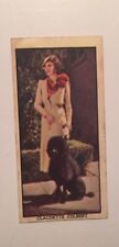 Claudette Colbert 1939 Mars Confections Card#32 picture