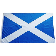 5x3' Scotland Flag StAndrew Cross - Was £6.99 Now £3.49 -  picture