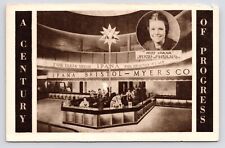 1933~Chicago Worlds Fair~Ipana Toothpaste Exhibit~Bristol Myers Co~Vtg Postcard picture