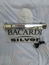 BACARDI SILVER LIGHTED SIGN 2002 picture